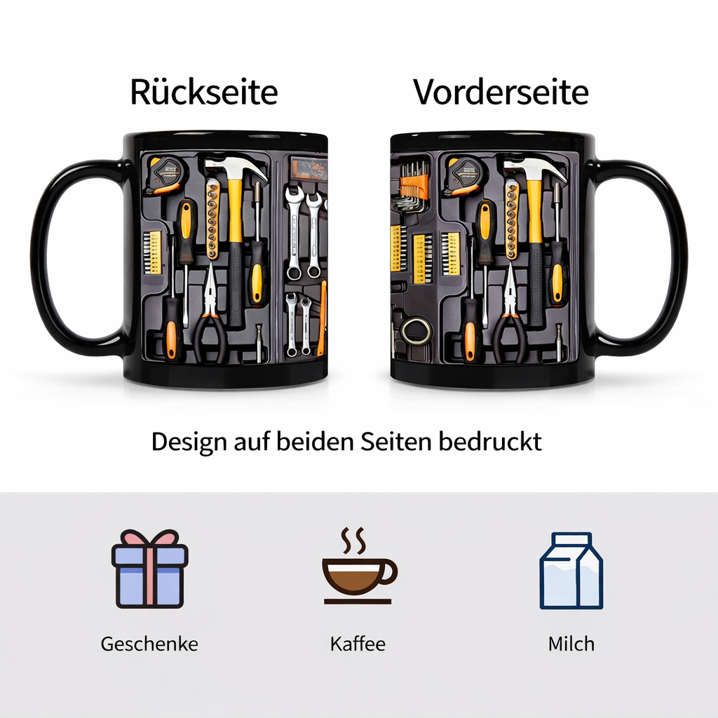 CraftMaster Precision Mug — Feier deine Macher-Power bei jedem Schluck mit robustem Style | Brehn