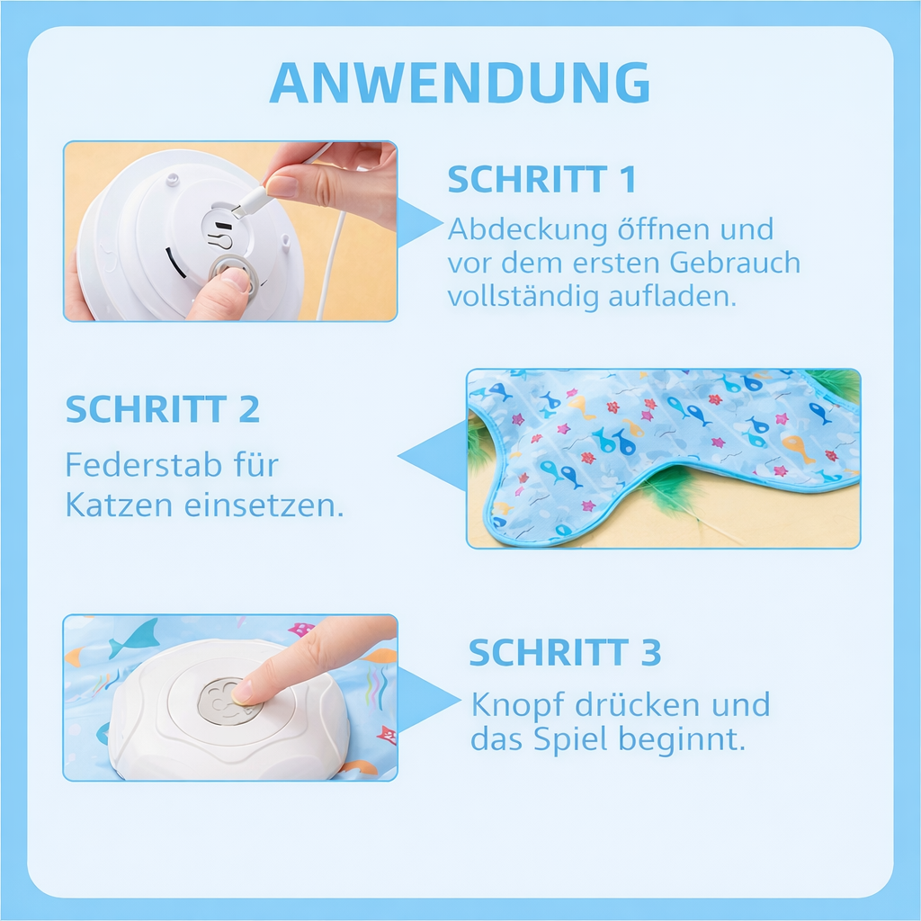 FeliPulse — Entfesseln Sie grenzenlose Spielfreude und pure Katzenlebenslust! | Brehn