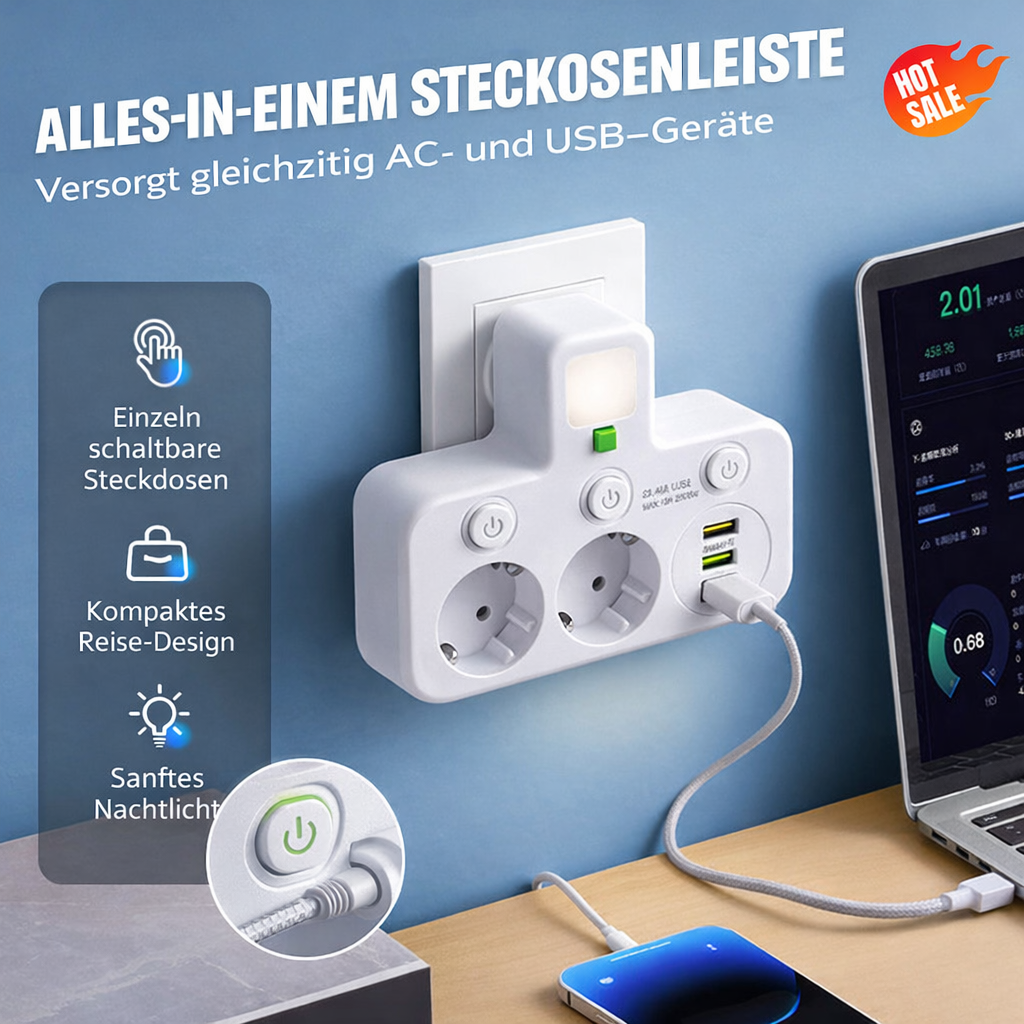 PowerNest — Endlich Ordnung und volle Kontrolle über all Ihre Geräte! | Brehn