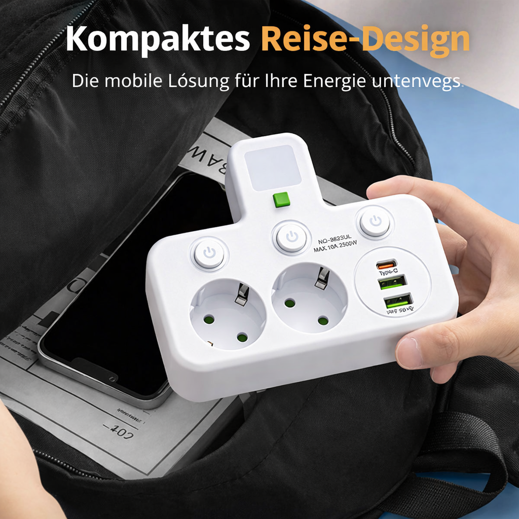 PowerNest — Endlich Ordnung und volle Kontrolle über all Ihre Geräte! | Brehn