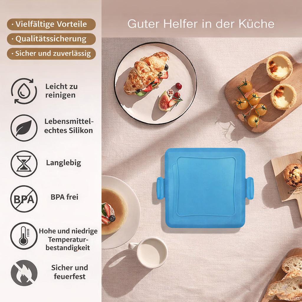 CrunchMate™ Sandwich Maker für Mikrowelle & Ofen | Brehn