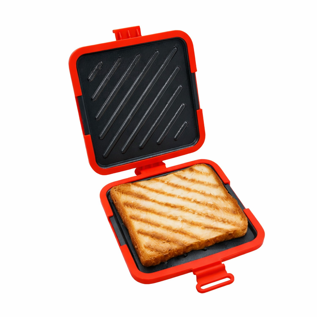 CrunchMate™ Sandwich Maker für Mikrowelle & Ofen | Brehn