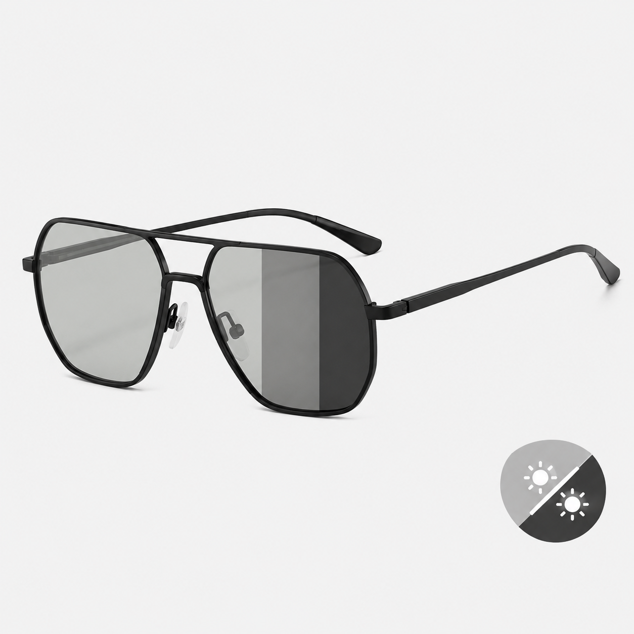 Unisex Sonnenbrille mit photochromen Gläsern | Brehn