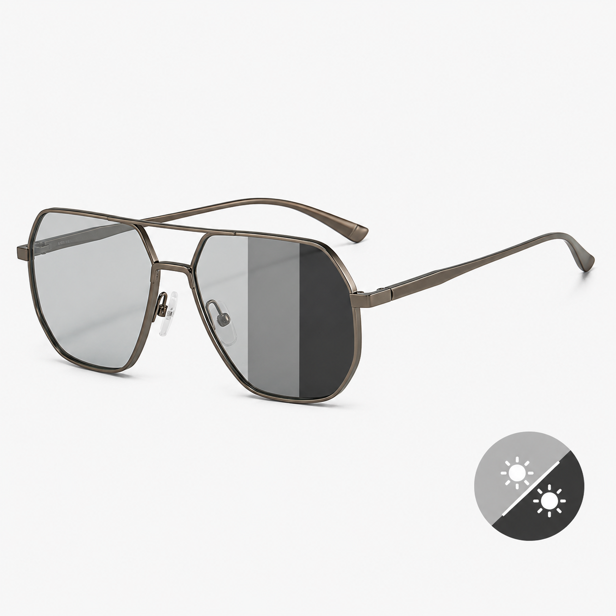 Unisex Sonnenbrille mit photochromen Gläsern | Brehn