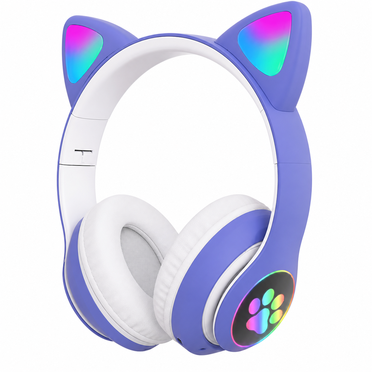 Gaming-Headset Katzenohr LED-Beleuchtung USB 3,5mm | Brehn