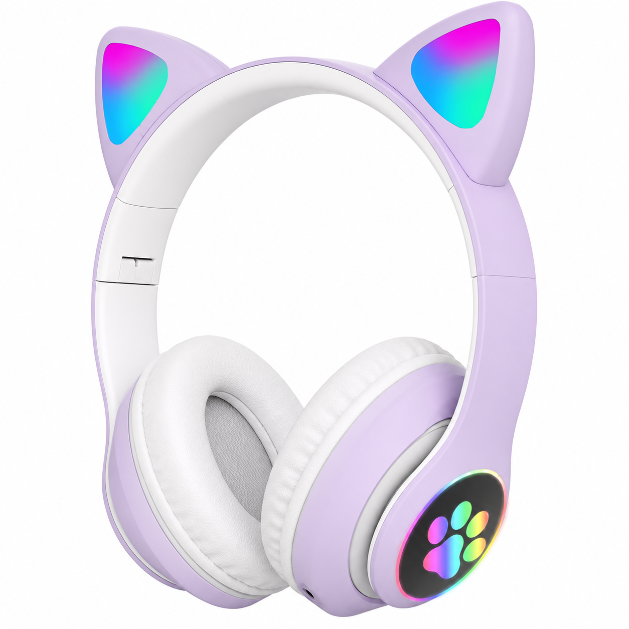 Gaming-Headset Katzenohr LED-Beleuchtung USB 3,5mm | Brehn