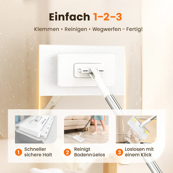 ReachClean Tuchhalter-Mopp ausziehbar hygienisch | Brehn