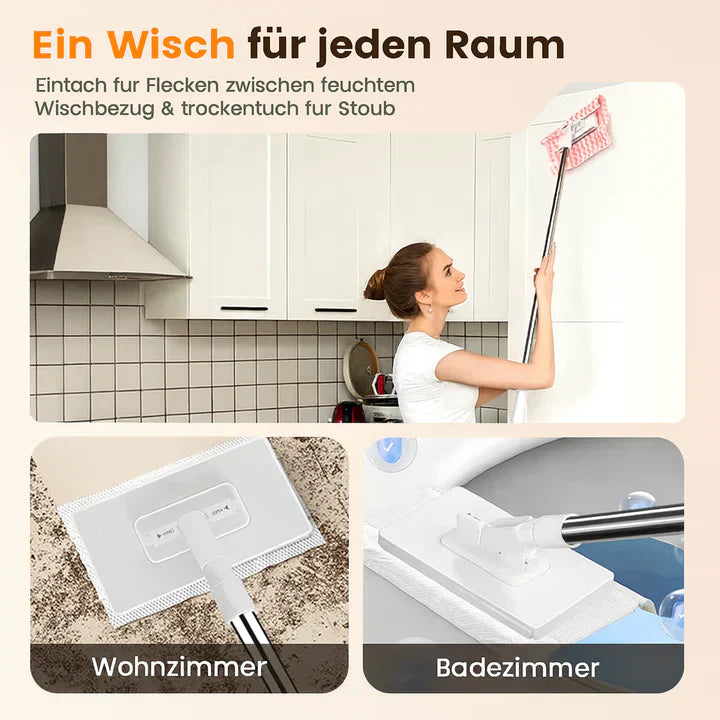 ReachClean Tuchhalter-Mopp ausziehbar hygienisch | Brehn