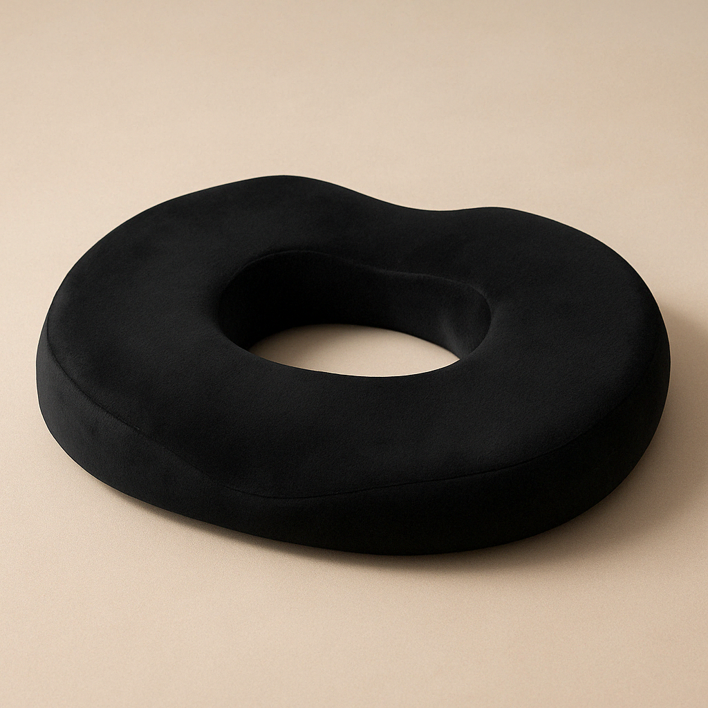 Orthopädisches Donut-Sitzkissen aus Memory-Schaum