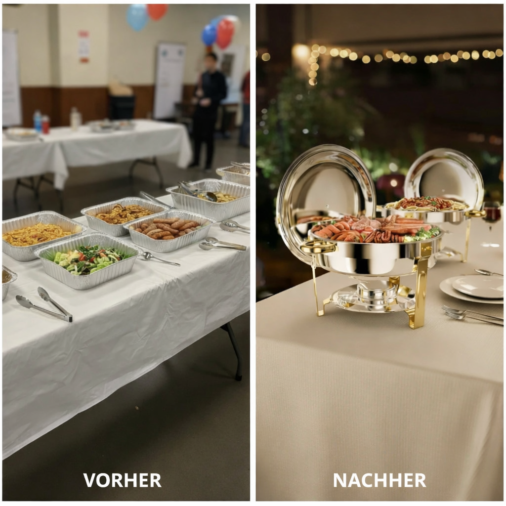 FlammaServ — Verwandelt jedes Buffet in ein warmes Fest, das Ihre Gäste lieben werden | Brehn