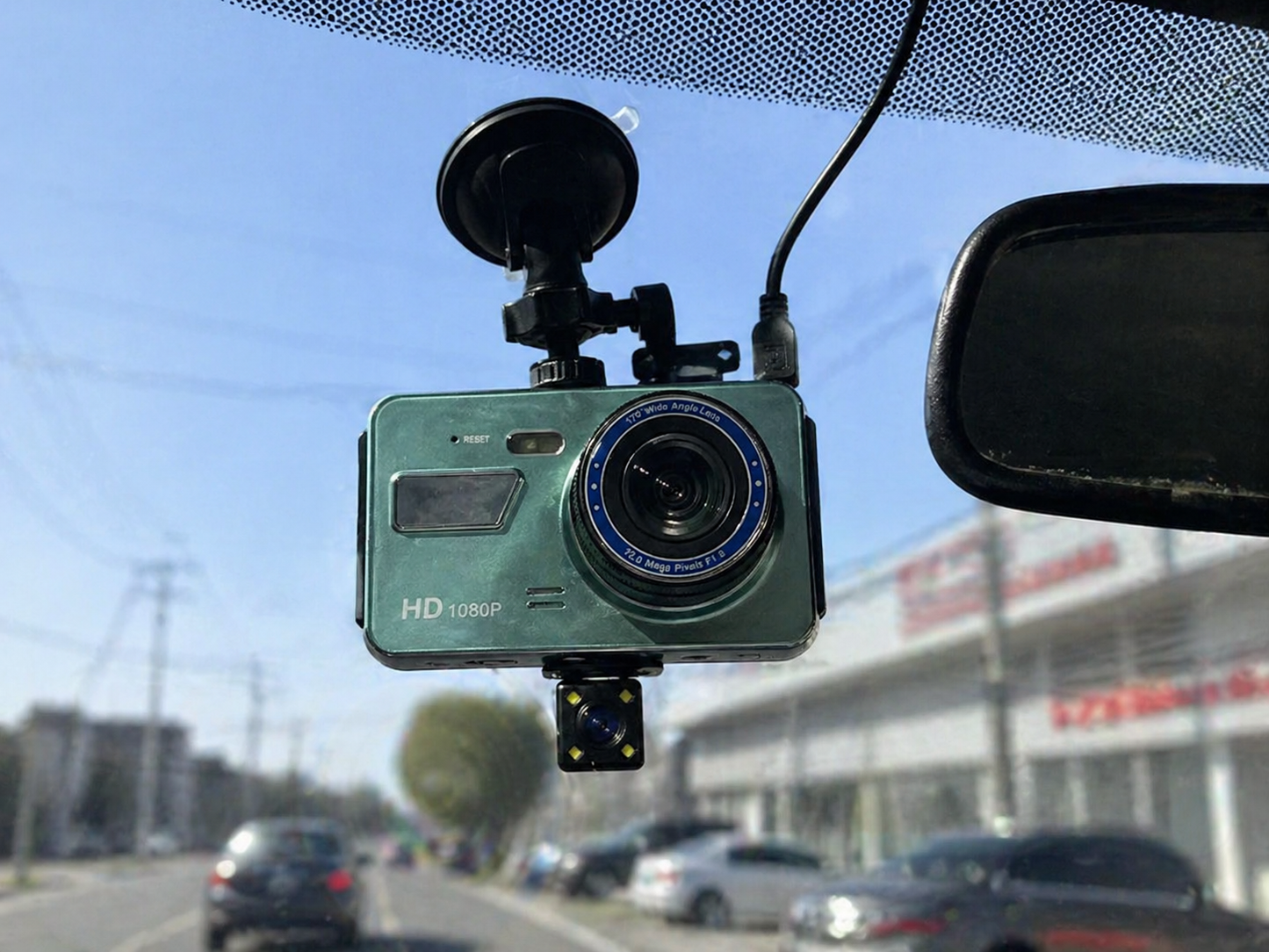 Front- und Rückfahrkamera mit Nachtsicht für das Auto