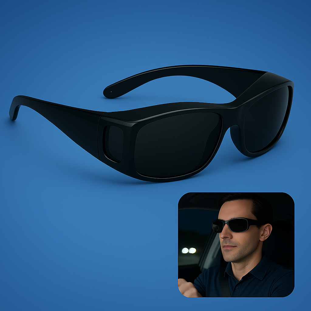 Brehn | Fahrbrille Anti-Blend-Linse Nachtwäsche
