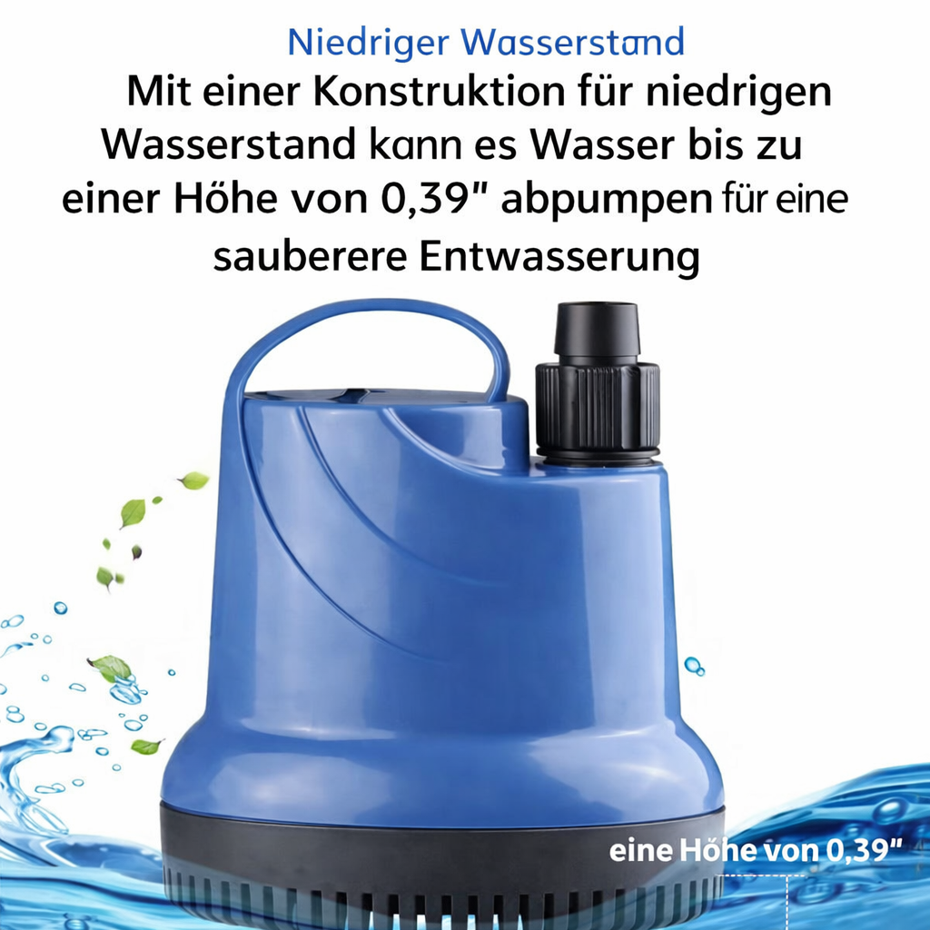 AquaPure Bodensauger-Filter — Verleihe deinem Aquarium mühelos kristallklare Frische, die deine Fische verdienen! | Brehn