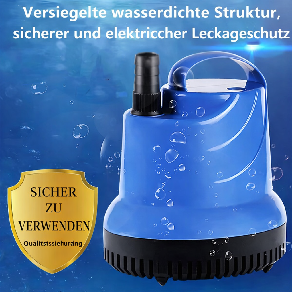 AquaPure Bodensauger-Filter — Verleihe deinem Aquarium mühelos kristallklare Frische, die deine Fische verdienen! | Brehn