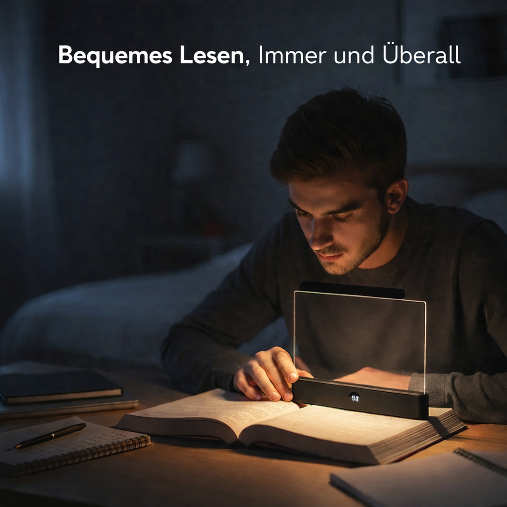 LumaLeaf — Entspannt lesen ohne Augenstress, überall und jederzeit | Brehn