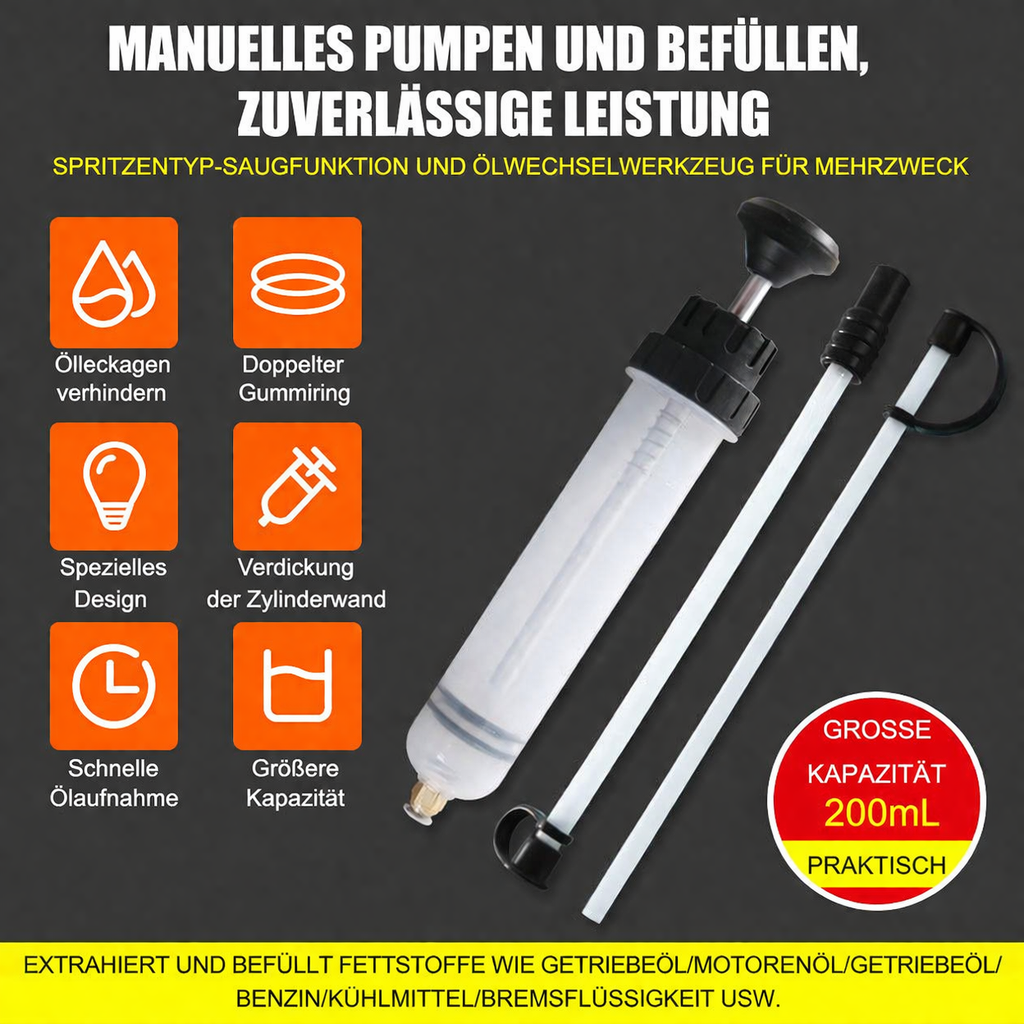 PowerSiphon — Schnelle, saubere Flüssigkeitswechsel ohne Stress oder Chaos | Brehn