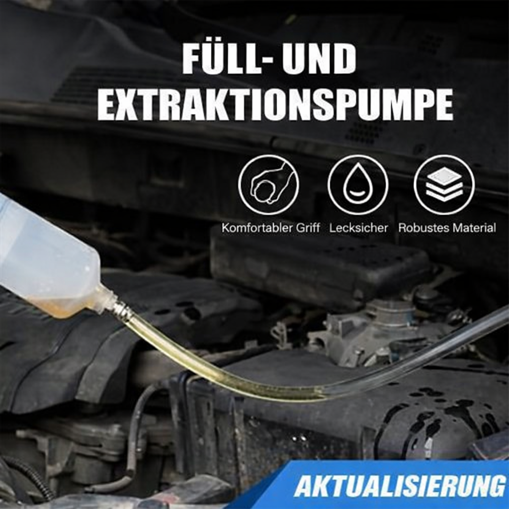 PowerSiphon — Schnelle, saubere Flüssigkeitswechsel ohne Stress oder Chaos | Brehn