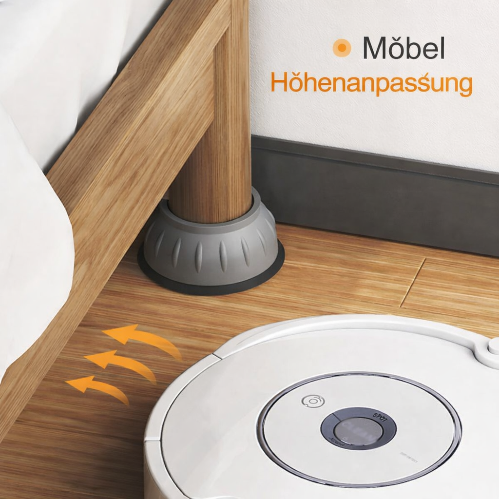 Anti-Vibrations-Waschmaschinenfüße – Weniger Lärm, Mehr Stabilität | Brehn