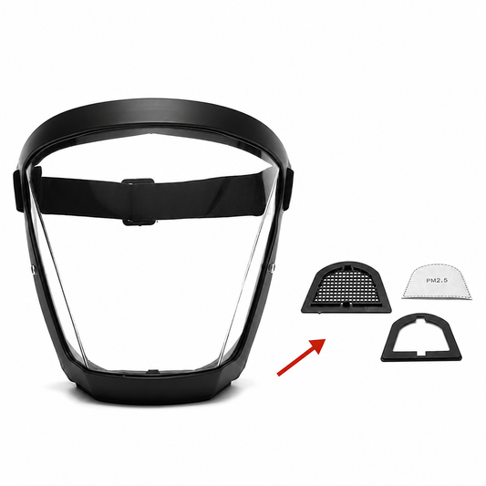 Gesichtsschutz Maske transparent – Arbeitsschutz | Brehn