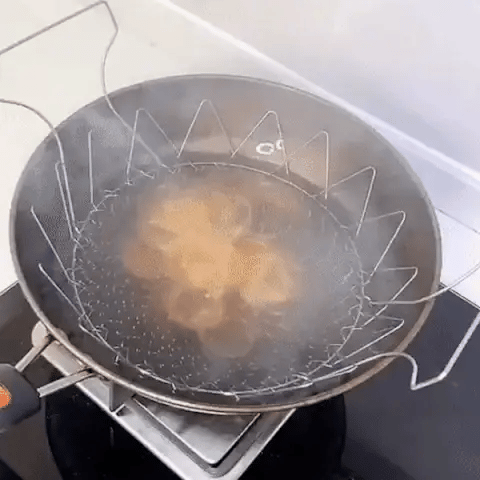 Brehn | GourmetCraft Elite Kochkorb | Vielseitiger Edelstahlkorb für müheloses Kochen und Dämpfen