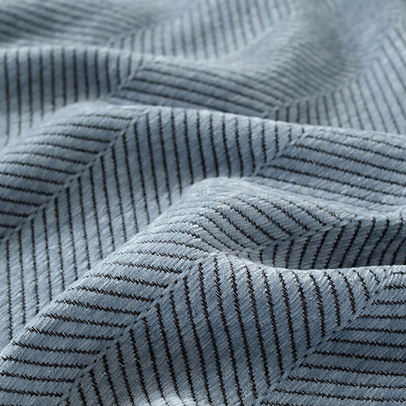 Chenille Decke Fischgrät Quasten Sofaüberwurf