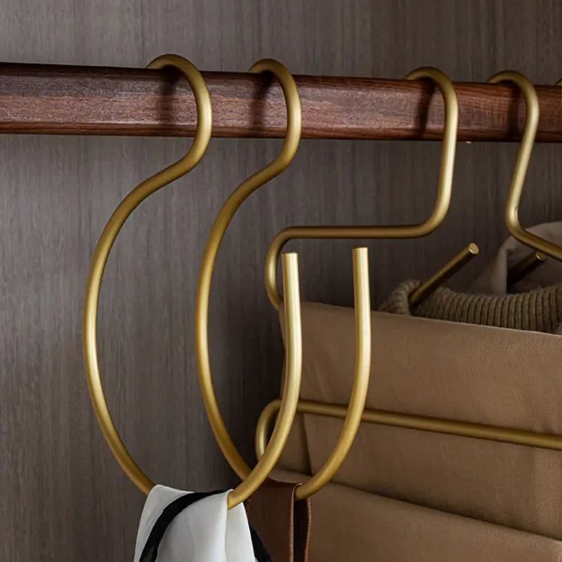 HangStruct – S-förmige Metallkleiderbügel (Set von 5) zur Platzersparnis | Brehn