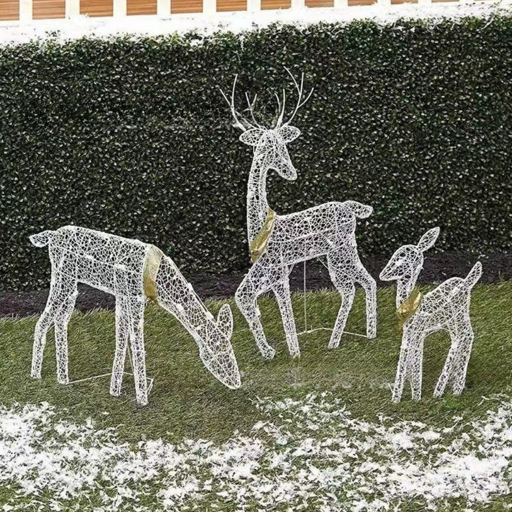Brehn | Weihnachtsdekorationen Acryl Rentier Lichtfiguren
