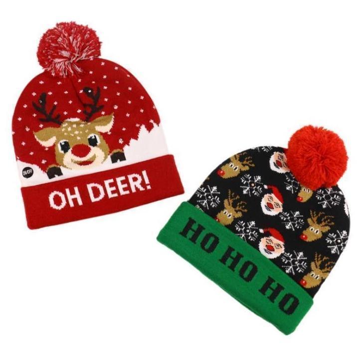 Brehn | Weihnachts LED Bohnen Hut