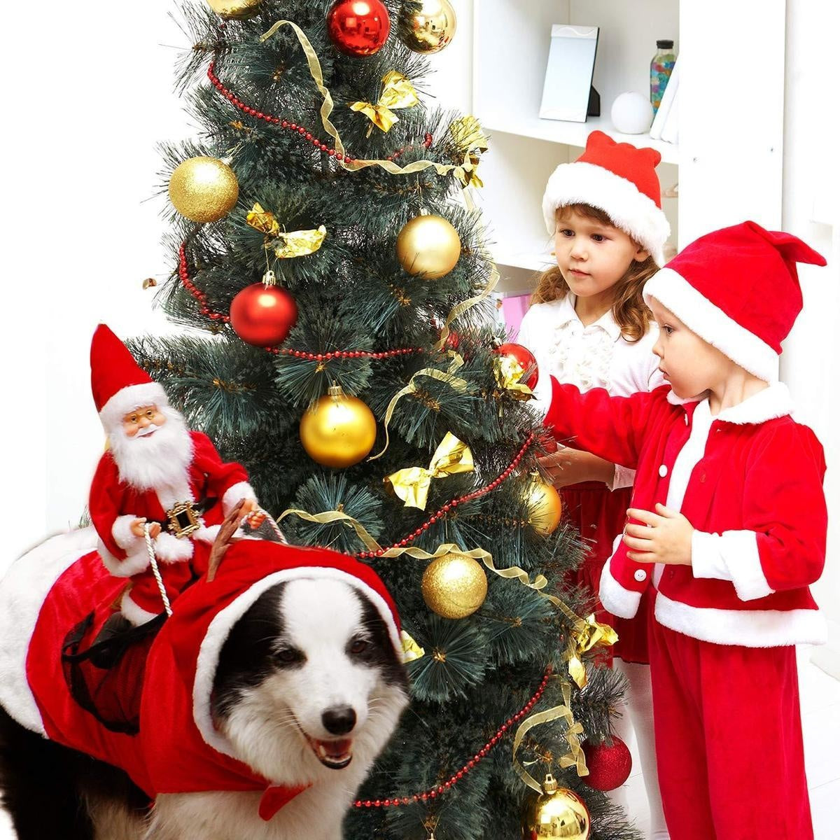 Weihnachtsmann Hundekostüm | Brehn