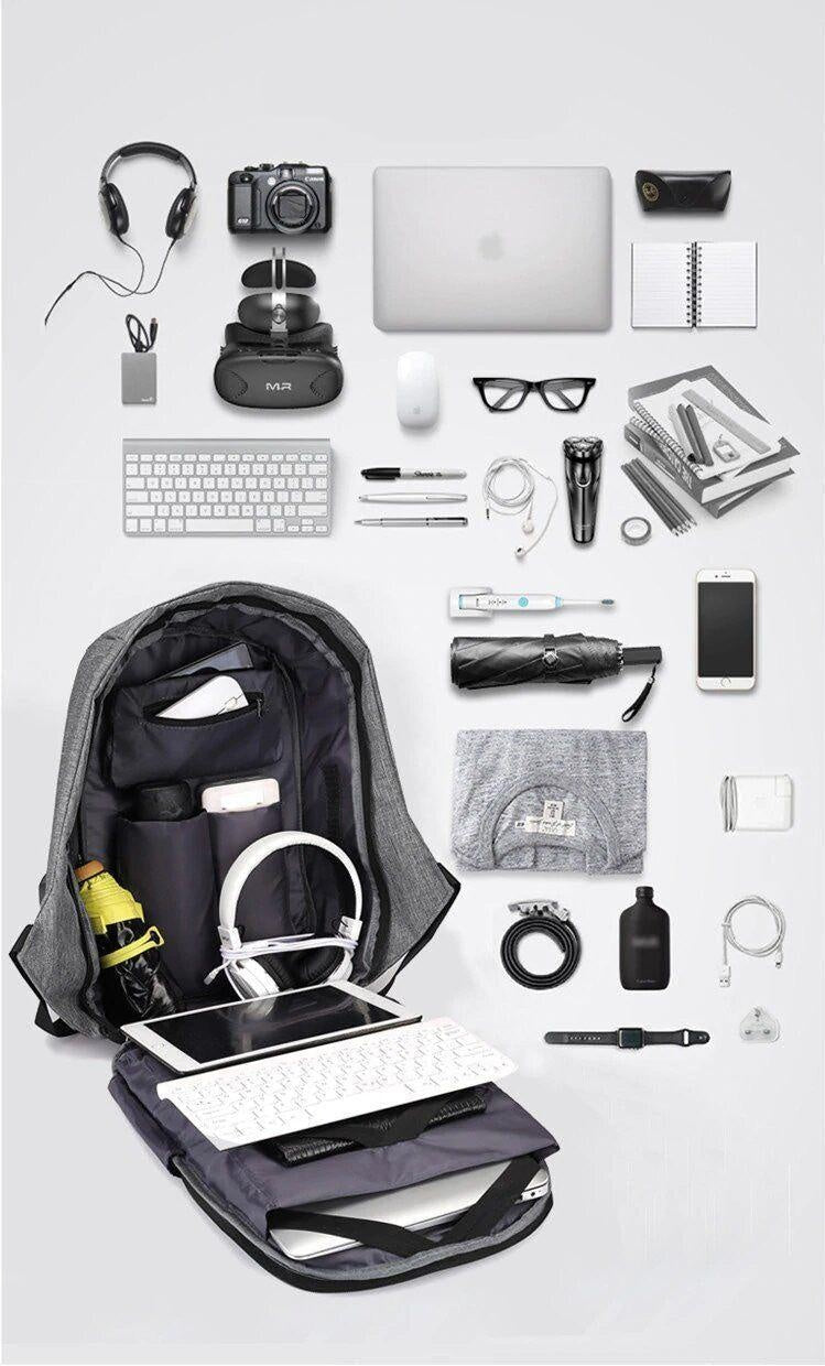 City Travel Anti-Diebstahl Deluxe Rucksack | Brehn