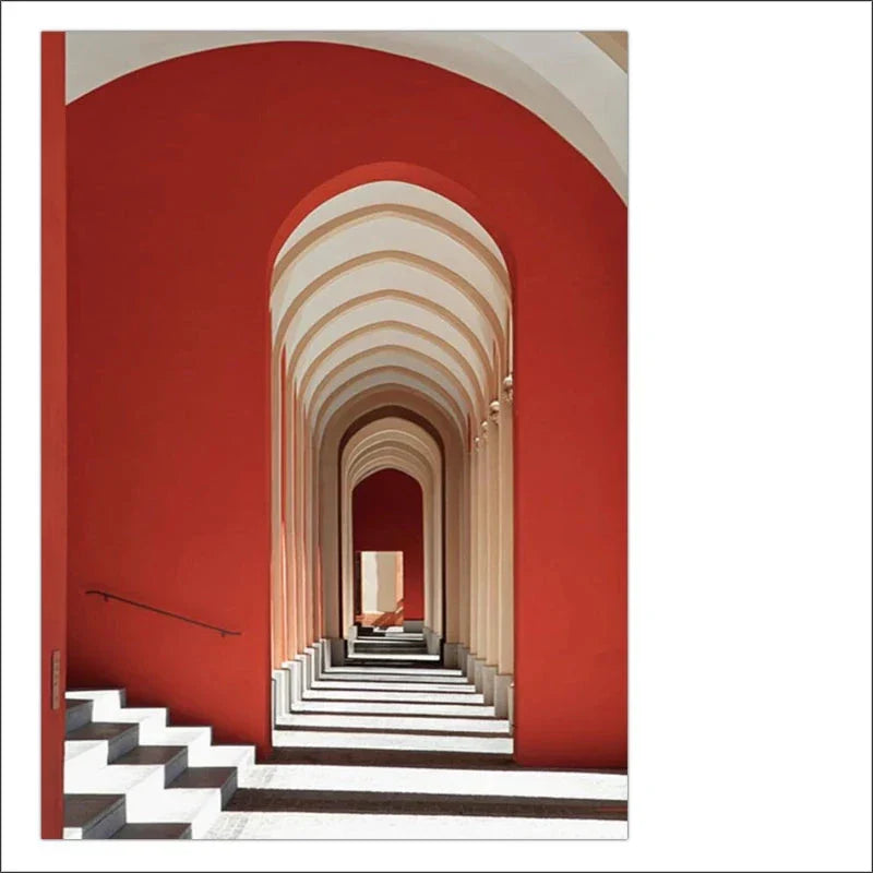 Klassische Architektonische Wandkunst Poster Feine Kunst Leinwanddrucke Inspirierende Atmosphärische Bilder Für Wohnzimmer Zeitgenössische Foyer Kunst Dekor