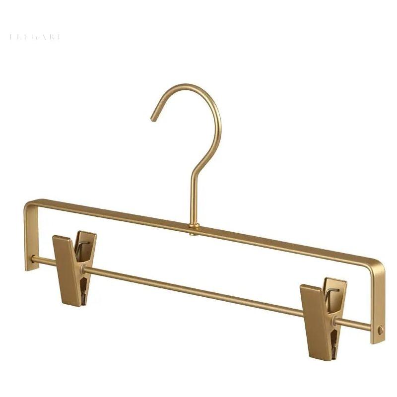 Clip Ease – Elegante, matte Hosenbügel (1+4 Stück)