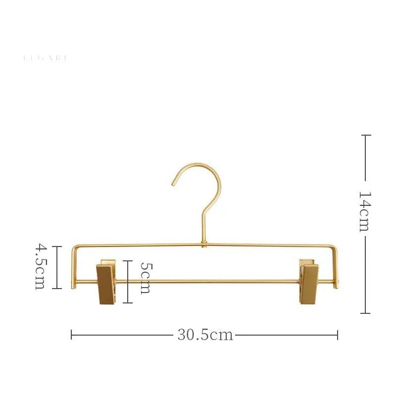 Clip Ease - Elegante Matte Hosenbügel (1+4 Stück) | Brehn