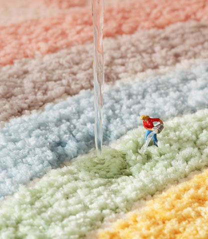 Bunte und Weiche Fußmatten – Rutschfeste Badematten für Badezimmer und Eingangsbereich | Brehn
