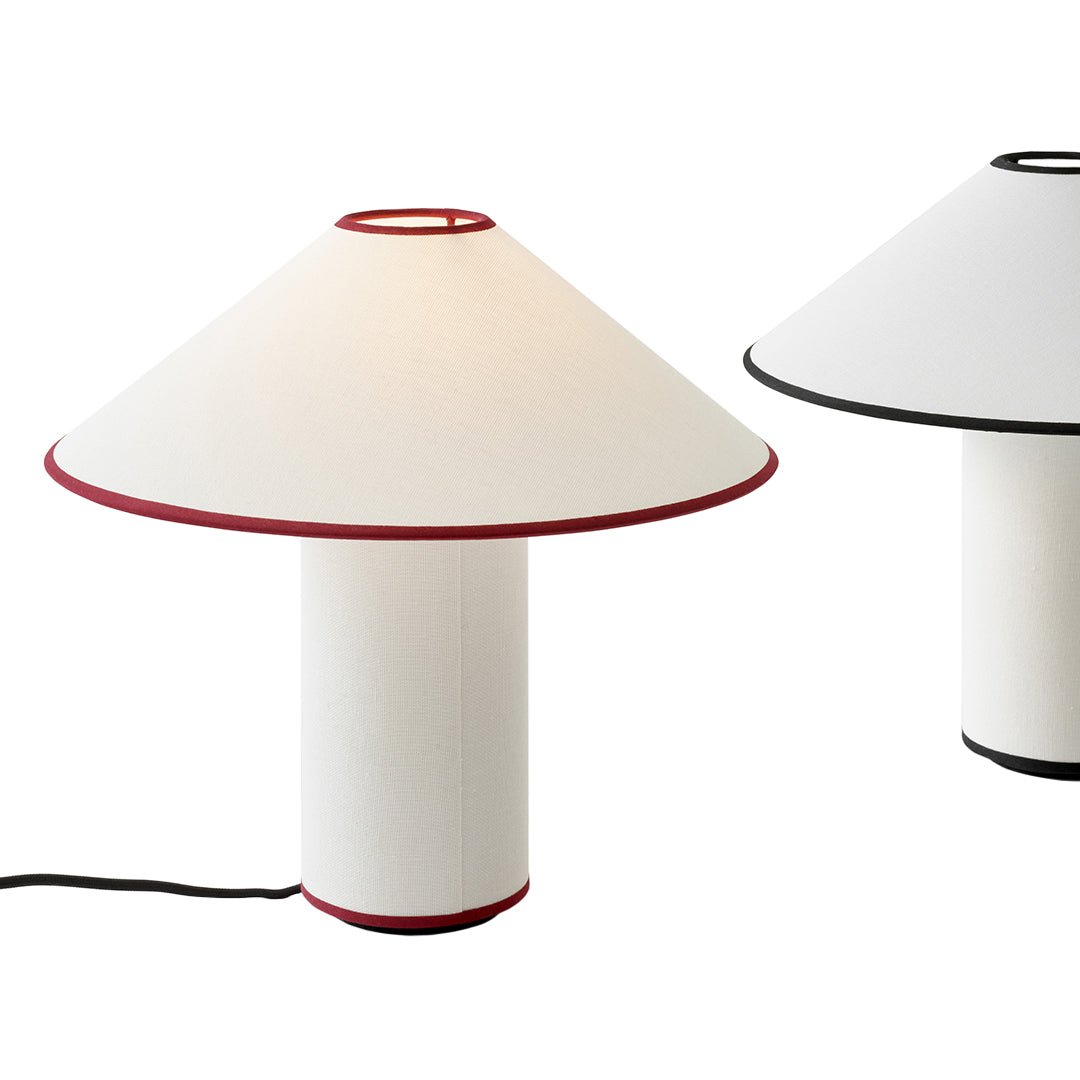 Tischlampe mit Stoffschirm – Lunara | Brehn