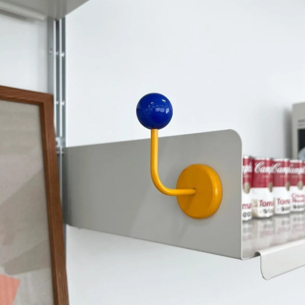 MagneSphere Holzmagnetische Wandhaken – Bunte Aufbewahrungslösung ohne Bohren | Brehn