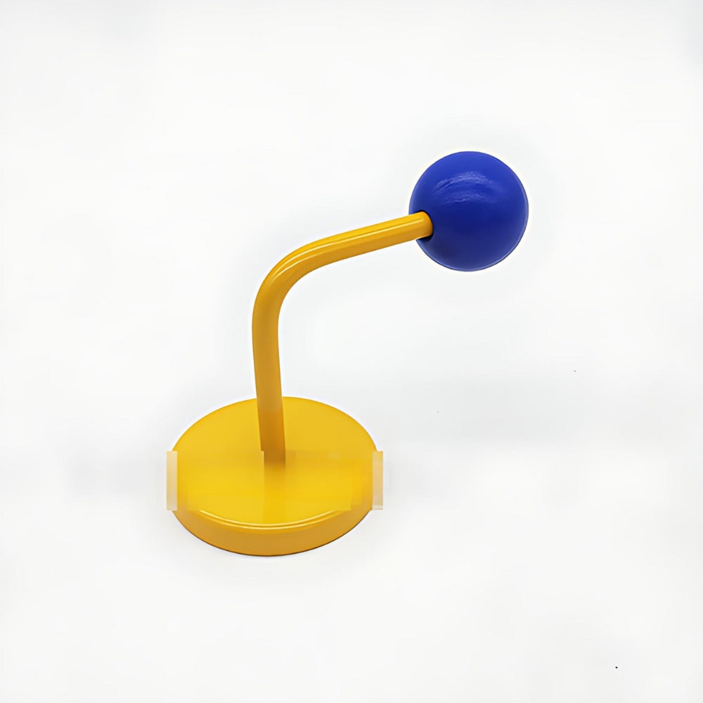 MagneSphere Holz Magnetische Wandhaken – Bunte Aufbewahrungslösung Ohne Bohren | Brehn
