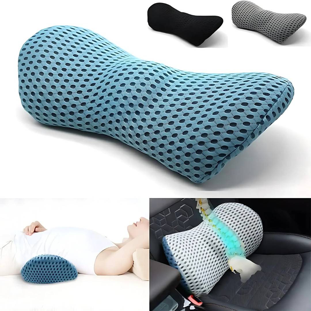 RugComfort Lendenkissen – Ergonomisches Stützkissen für Rücken und Wirbelsäule | Brehn