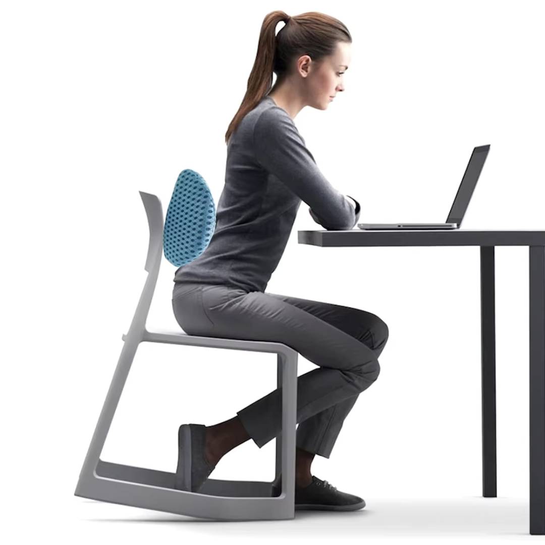 RugComfort Lendenkissen – Ergonomisches Unterstützungskissen für Rücken und Wirbelsäule | Brehn