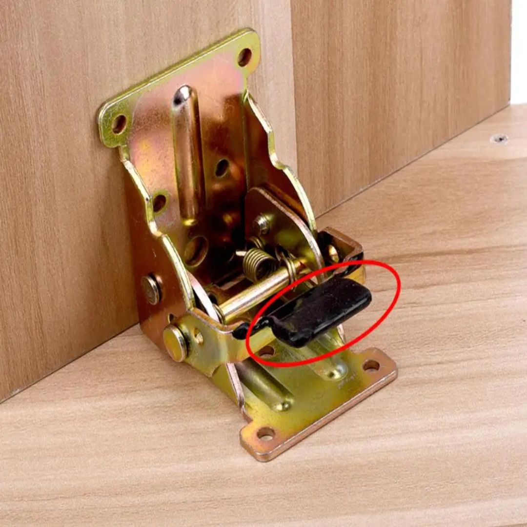 2Pcs FoldaBrehne Selbstverriegelungsschaniere