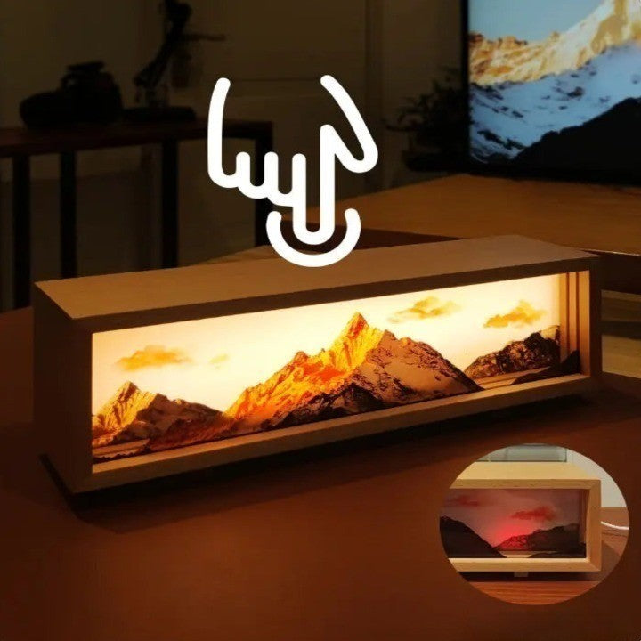 Dream Aura Interaktive Desktop Kunstleinwand Lampe