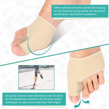 Brehn | CompressCare Zehenkorrektor für Hallux Valgus – Komfort für Ihre Füße