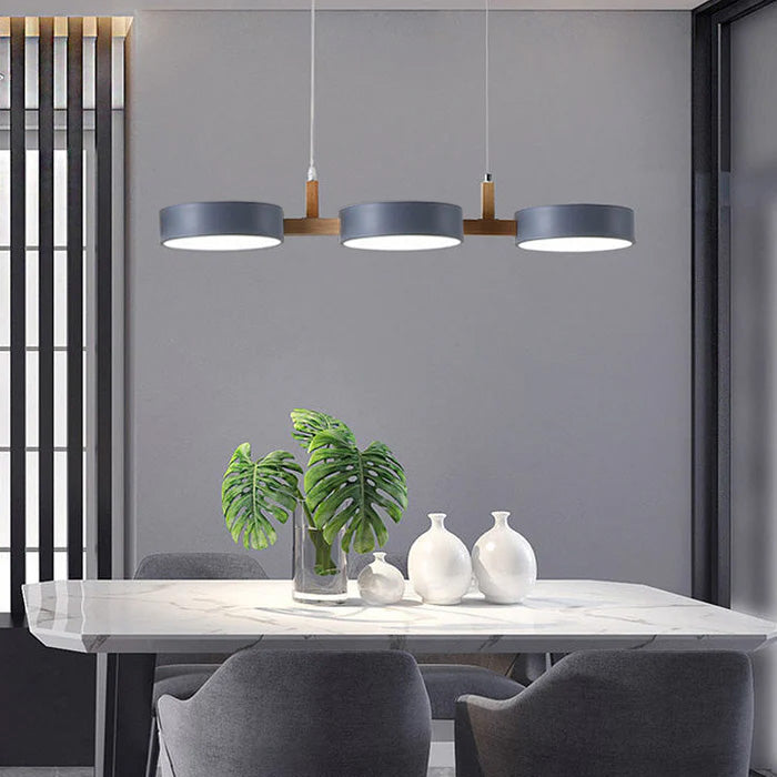 Nordic Multi-Light Cylinder Pendelleuchte für das Esszimmer | Brehn