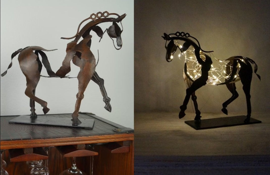 Brehn | Bild - Adonisma - Pferd Design - Metall Ornament