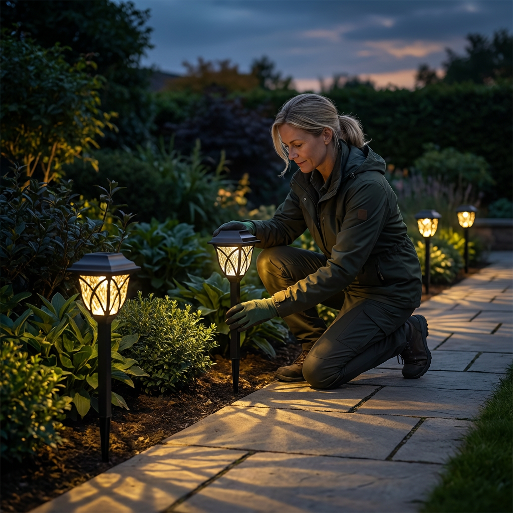 LumaPath Solarleuchte für Gartenwege | Brehn
