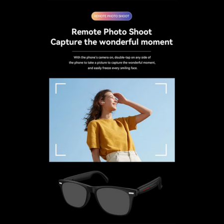 Intelligente Audio-Sonnenbrille mit Touch-Steuerung, KI-Sprachassistent und UV-Schutz