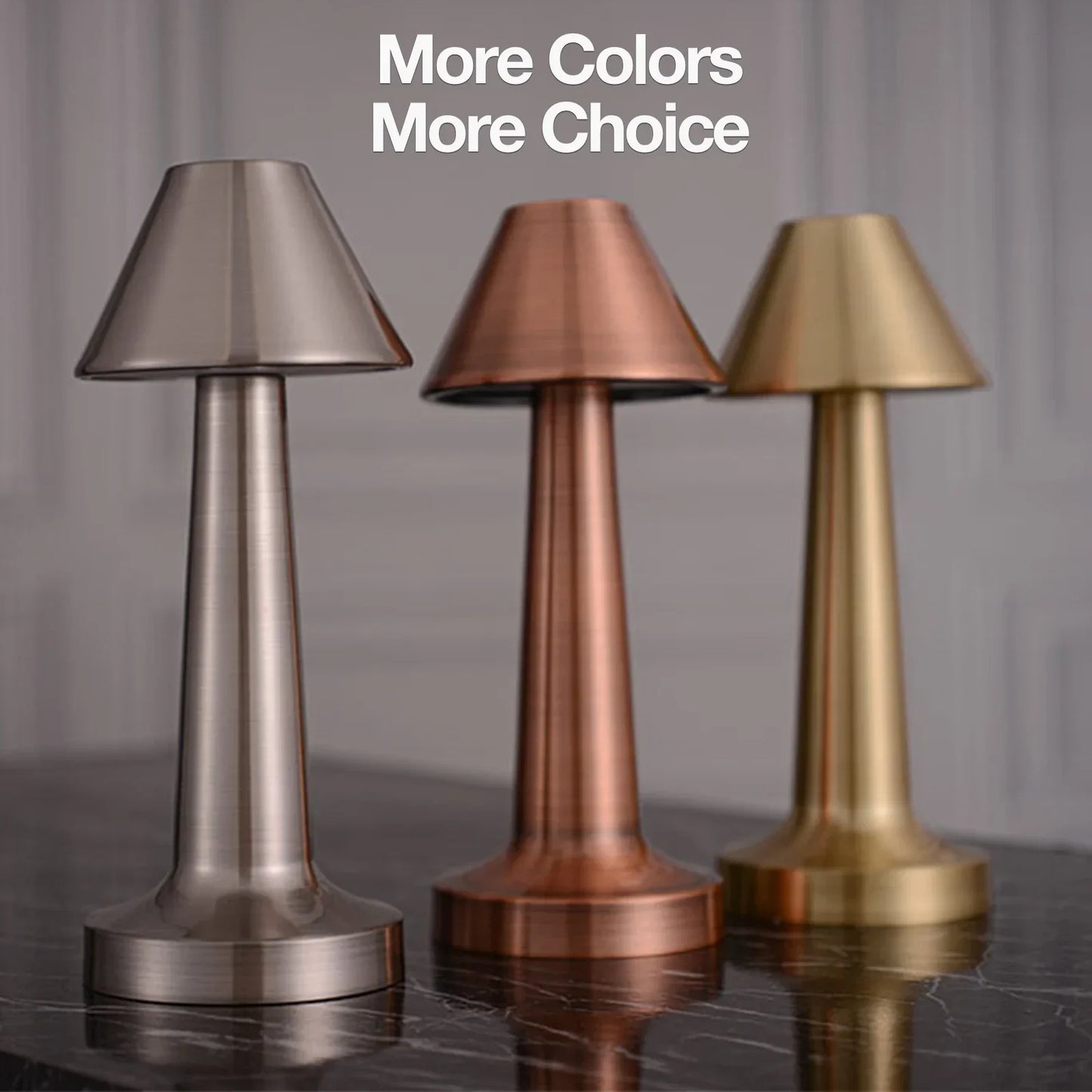 Brehn | Minima Schreibtischlampe - Elegante kabellose LED-Schreibtischlampe für eine moderne Atmosphäre