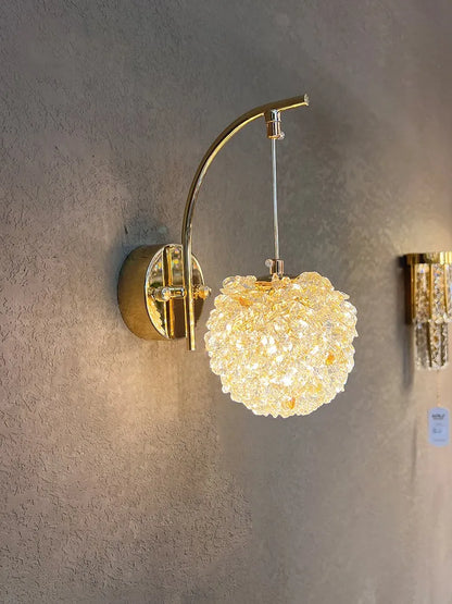 Brehn | Luxuriöse Wandleuchte aus Kristall - Raffinierte Beleuchtung für Ihr Interieur