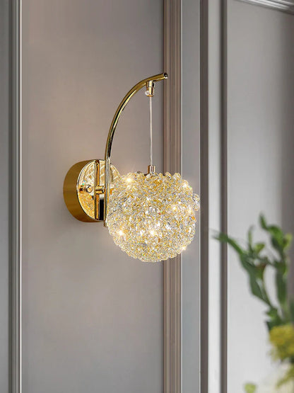 Brehn | Luxuriöse Wandleuchte aus Kristall - Raffinierte Beleuchtung für Ihr Interieur