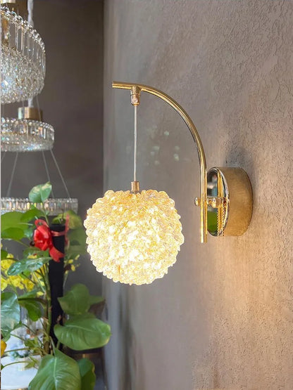 Brehn | Luxuriöse Wandleuchte aus Kristall - Raffinierte Beleuchtung für Ihr Interieur